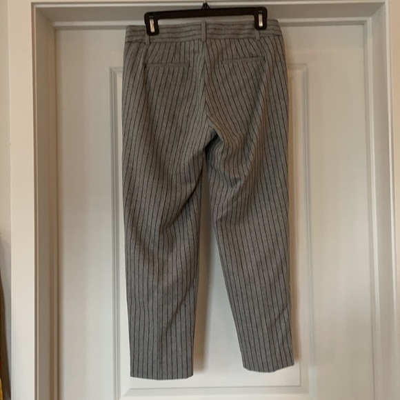 NWT JCREW WOOL PIN STRIPPED PANTS. SIZE 2. - Picture 4 of 5